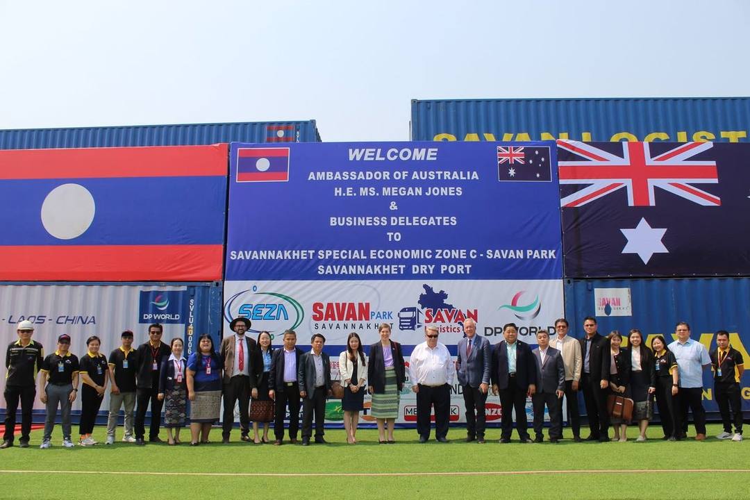 The visit of The Australian Ambassador to Laos H.E Ms. Megan Jones and Business Delegates to Savannakhet Special Econom…