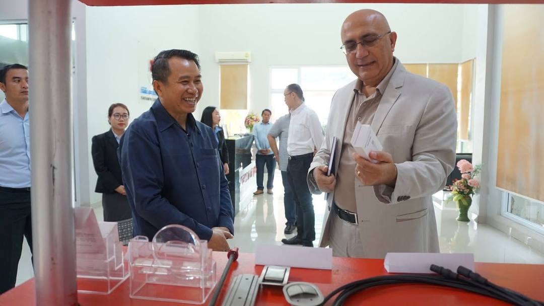The Visit of H.E. Mr. Orhan Işık, Turkish Ambassador to the Lao PDR on 28 Feb 2021.