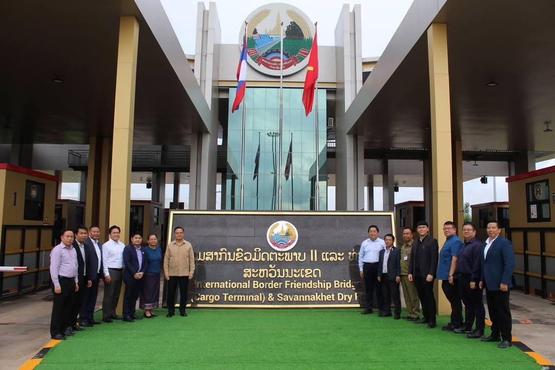 Deputy Prime Minister and Minister of Finance Mr Santiphab Phomvihane and his delegation on July 31 inspected operation… — 1