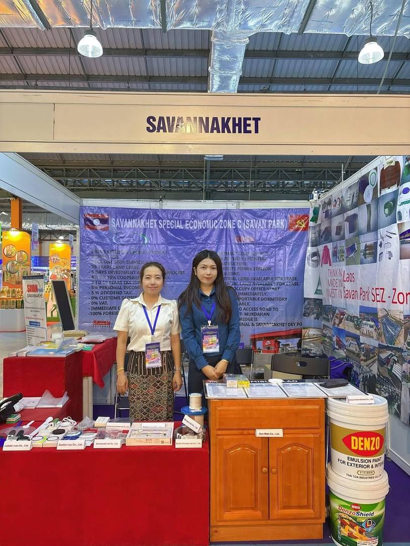 Savan Park is showcasing Lao productions at the 6th Ho Chi Minh Friendship City and Savannakhet Exhibition — 1