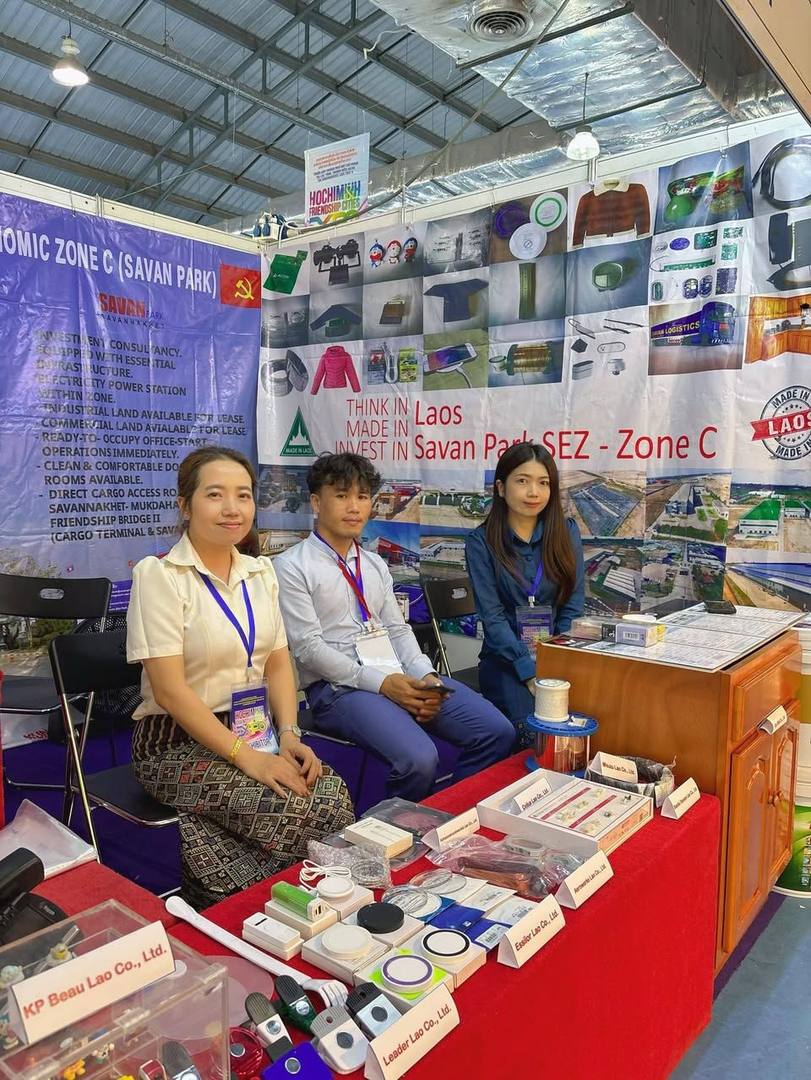 Savan Park is showcasing Lao productions at the 6th Ho Chi Minh Friendship City and Savannakhet Exhibition — 2