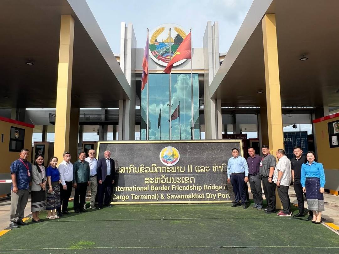 On 15th Aug 2025, the visit of the Ambassador of the European Union to Lao PDR, H.E Mr. Mark Gallagher visited Savannak… — 1
