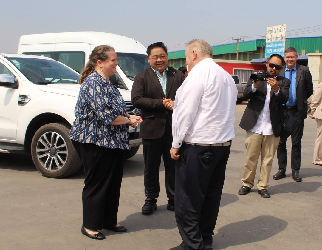 The U.S Ambassador to Lao PDR, Ms. Heather Variava visited Savannakhet Special Economic Zone C - Savan Park & Savannakh… — 2