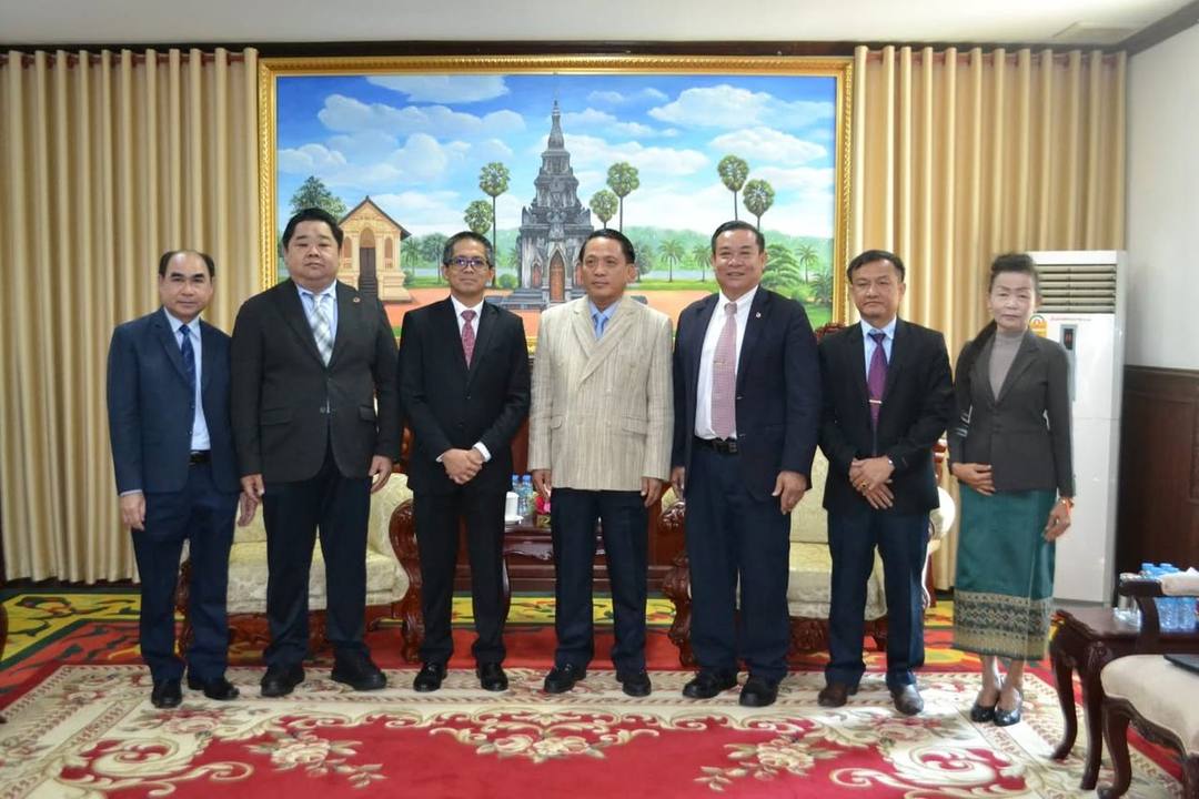 On November 21, 2023. The Ambassador of Malaysia to Laos, Ambassador Edi Irwan Mahmud and his delegations visited the S… — 1