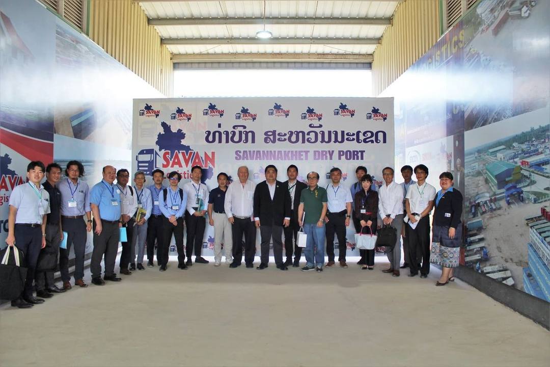 JETRO's Manufacture Investment Mission to Savannakhet Special Economic Zone C - Savan Park. — 2