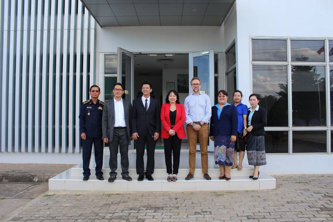 On 29th June 2022, the visit of The Ambassador of France to Lao PDR H.E. Madame SIV-LENG CHHUOR to Savannakhet Special… — 2