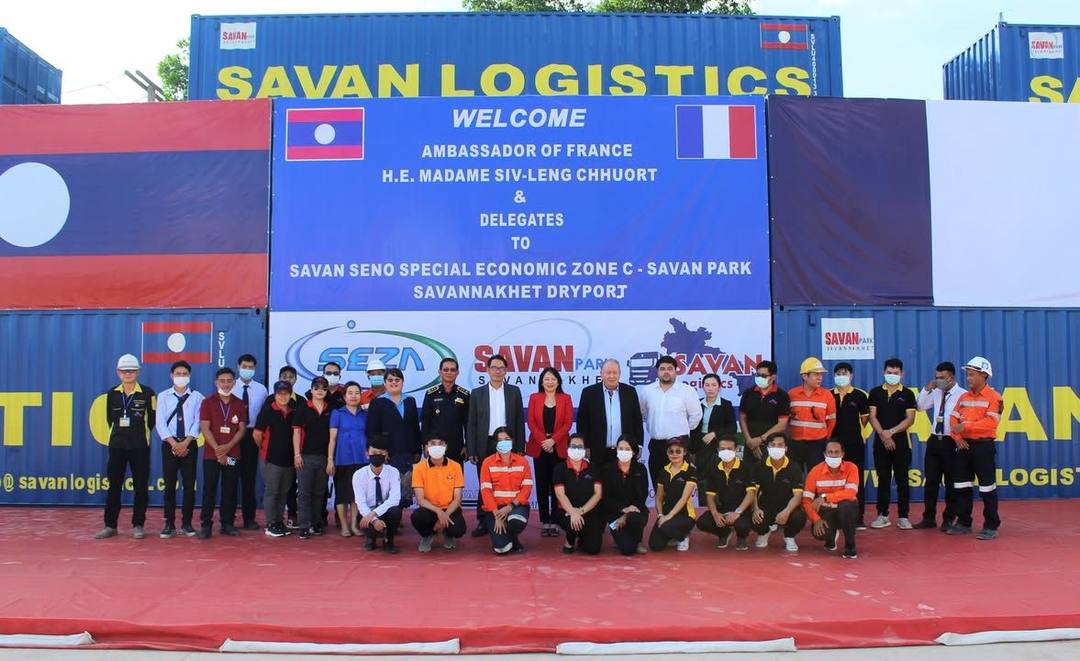 On 29th June 2022, the visit of The Ambassador of France to Lao PDR H.E. Madame SIV-LENG CHHUOR to Savannakhet Special… — 4