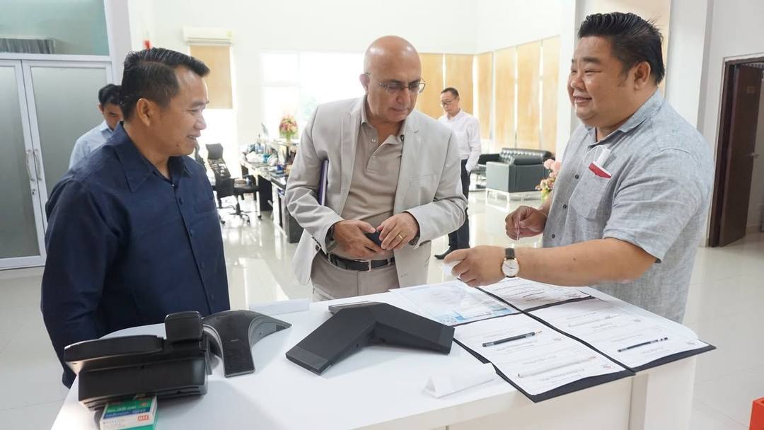 The Visit of H.E. Mr. Orhan Işık, Turkish Ambassador to the Lao PDR on 28 Feb 2021. — 1