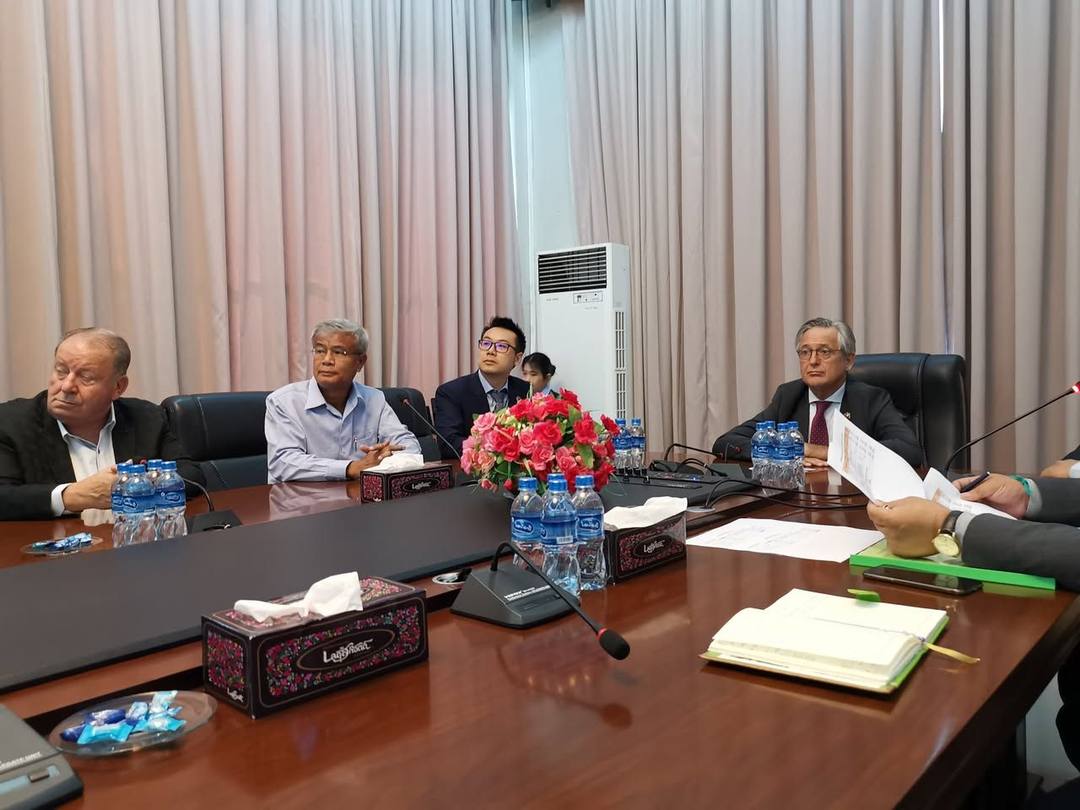 H.E Mr. Leon Paul Faber visited Savan Park and Savannakhet Dry Port on 23 Oct 2019 — 2