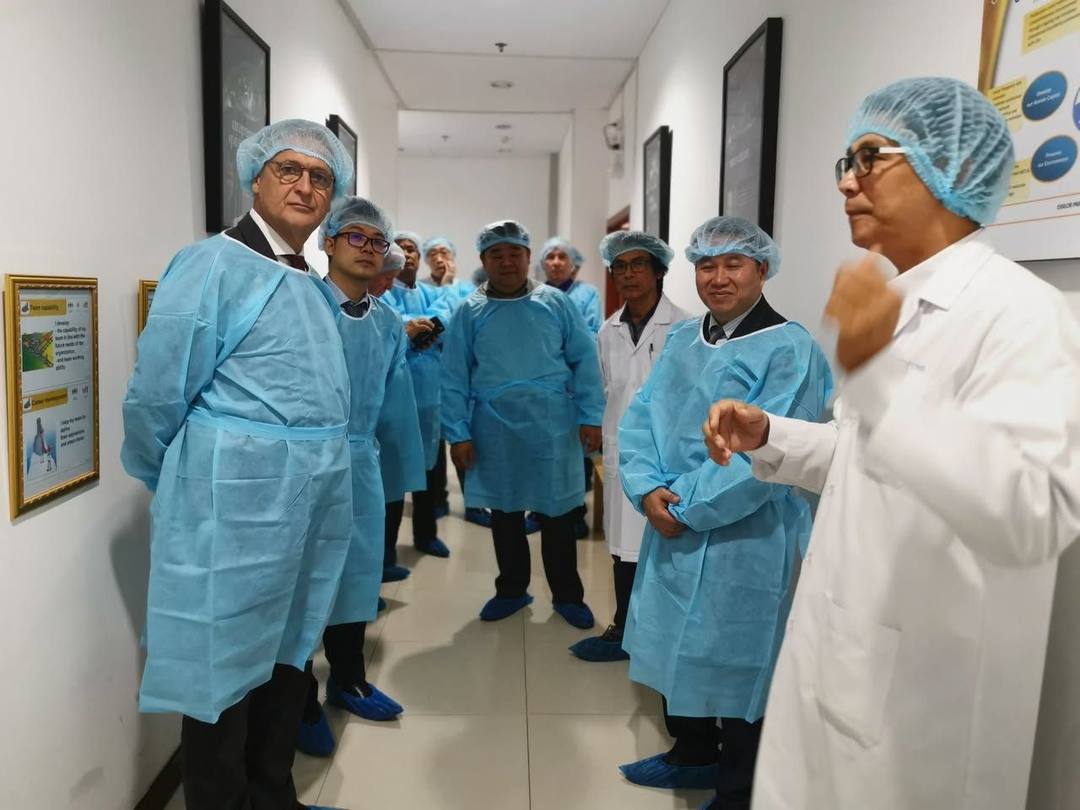 H.E Mr. Leon Paul Faber visited Savan Park and Savannakhet Dry Port on 23 Oct 2019 — 3